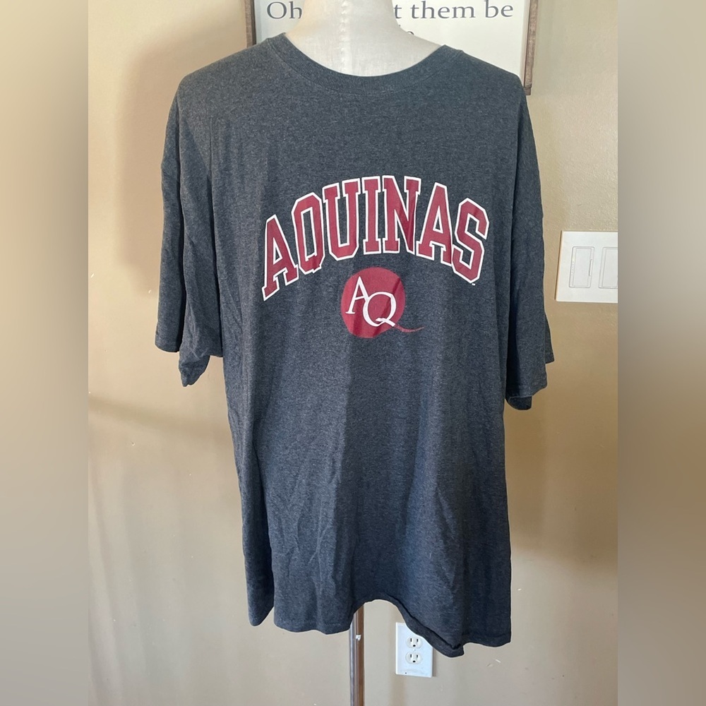 Champion Dark Gray Aquinas Tee men’s XL